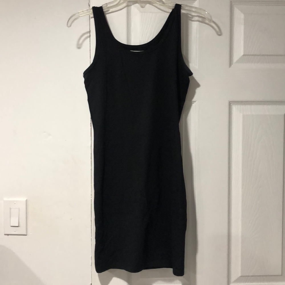 Black dress.